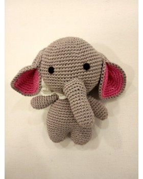 Amigurumi Soft Toy- Handmade Crochet- Elephant Amigurumi Soft Toy- Handmade Crochet- Elephant